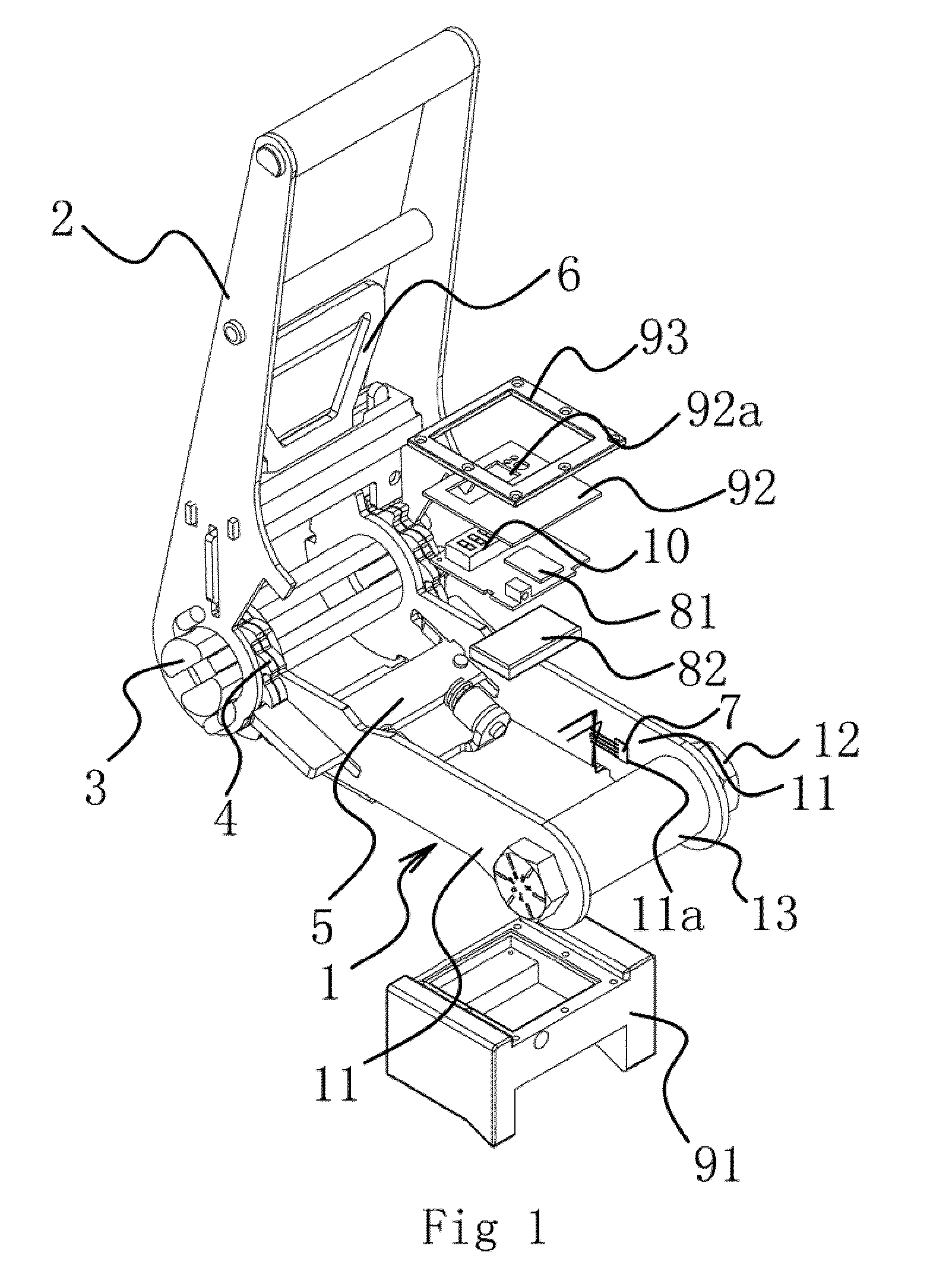 Force measuring ratchet tie down