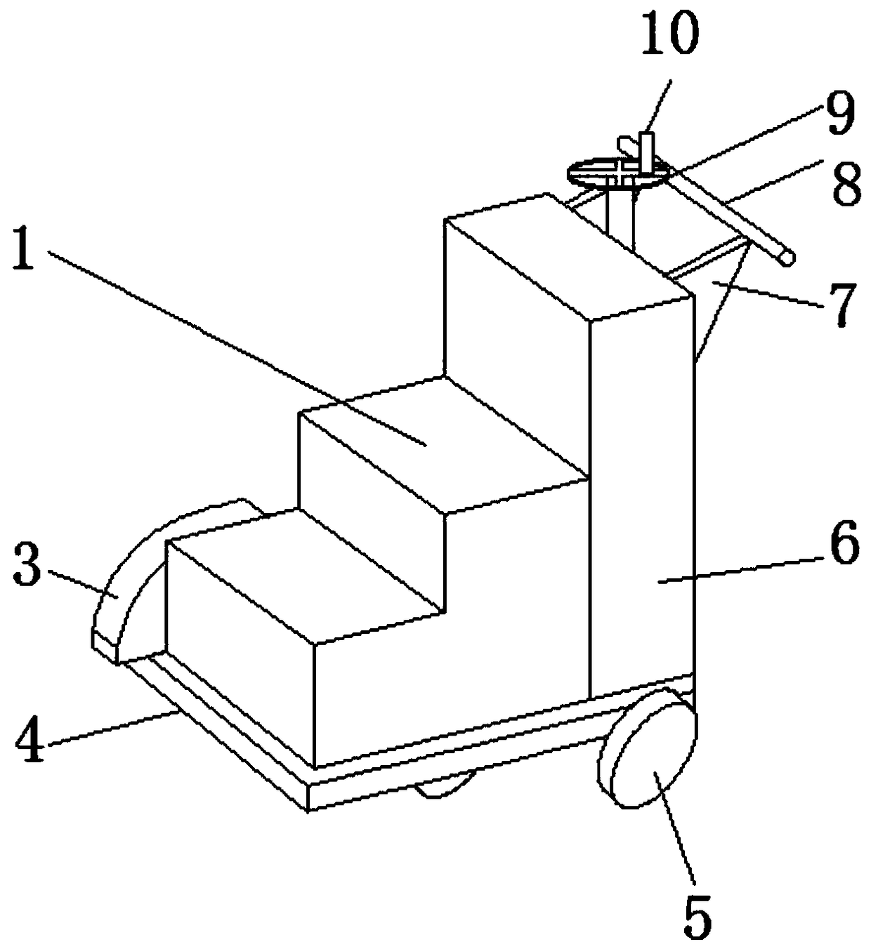 Grooving device for cement concrete road pavement for highway engineering