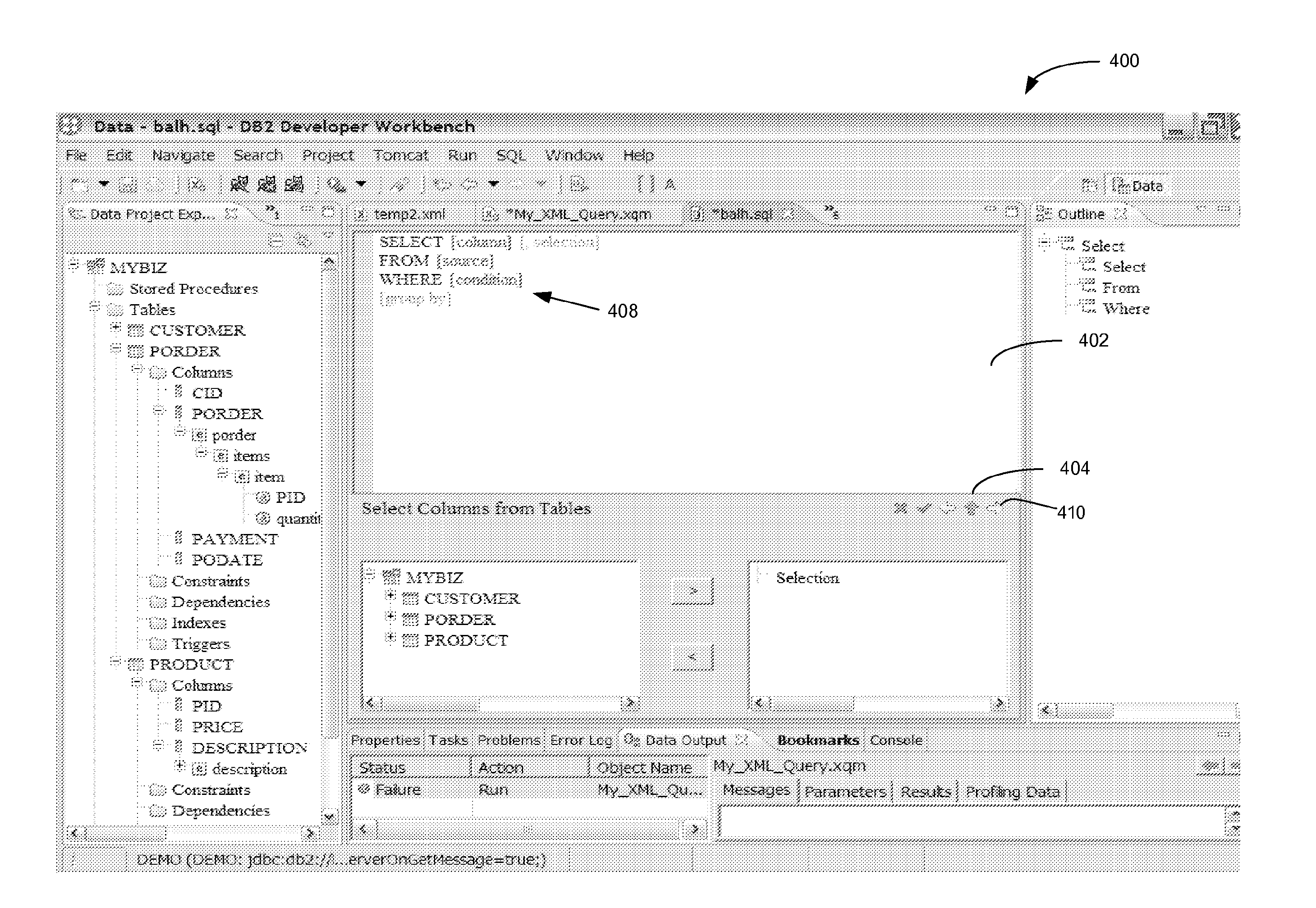 Method for assisting a user in the process of creating software code