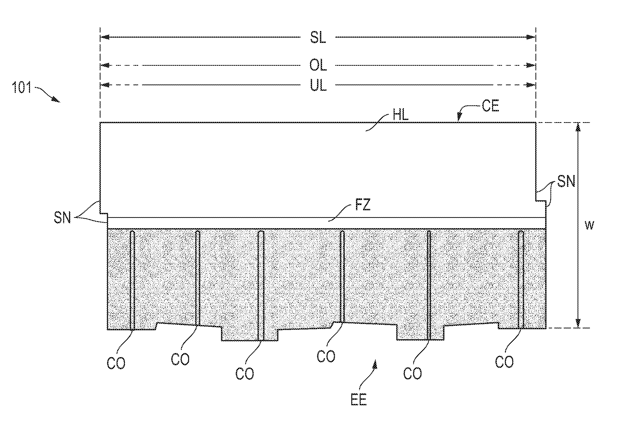 System, method and apparatus for wedge-shaped, multi-layer asphalt roofing