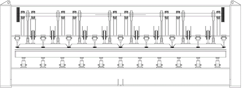 Non-woven cloth production line