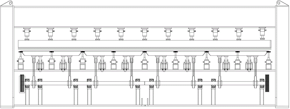 Non-woven cloth production line