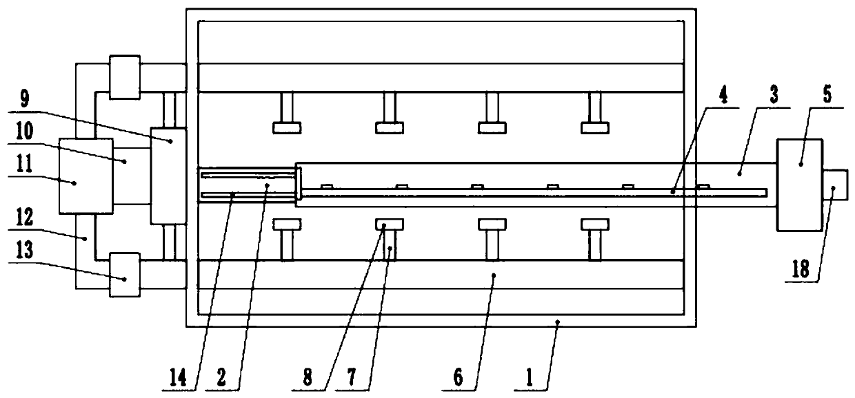 Wood industry plate drying device