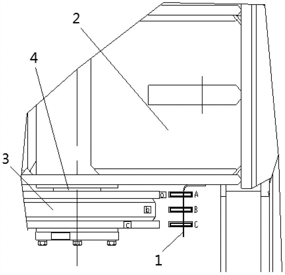 System and method for detecting open angle of super-lift device