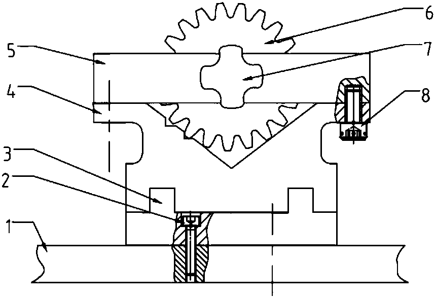 Clamping device used in cooperation with hardness meter