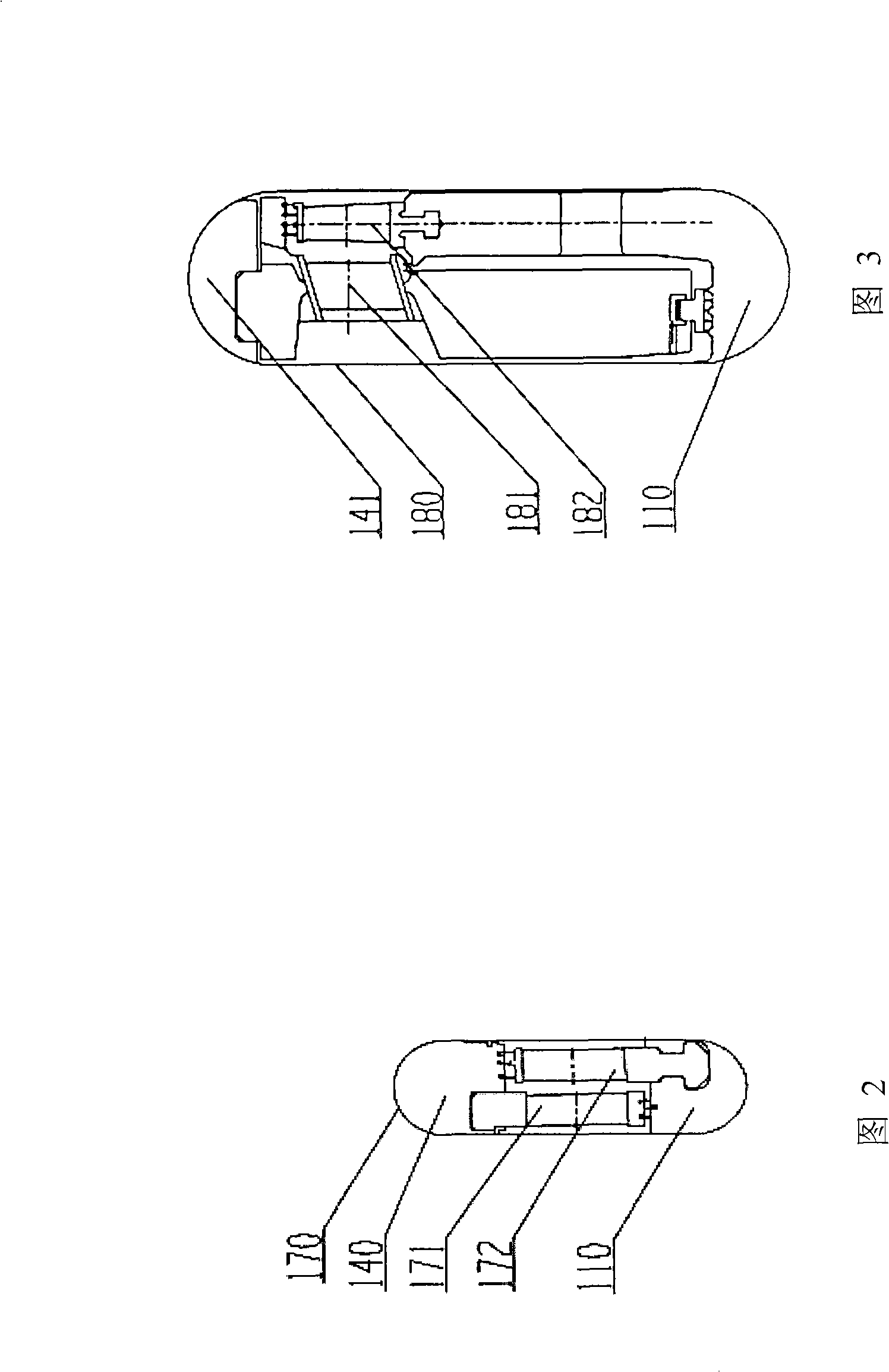 Single-cylinder, reaction and impulse turbine