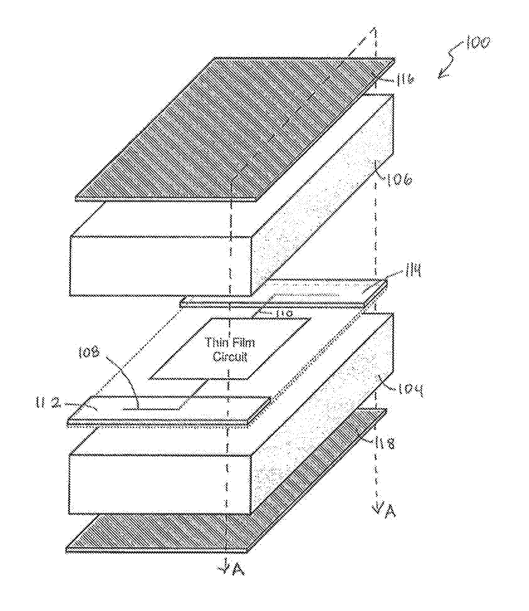 Thin film surface mount components