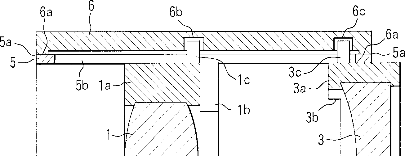 Lens barrel with variable dioptric strength and camera