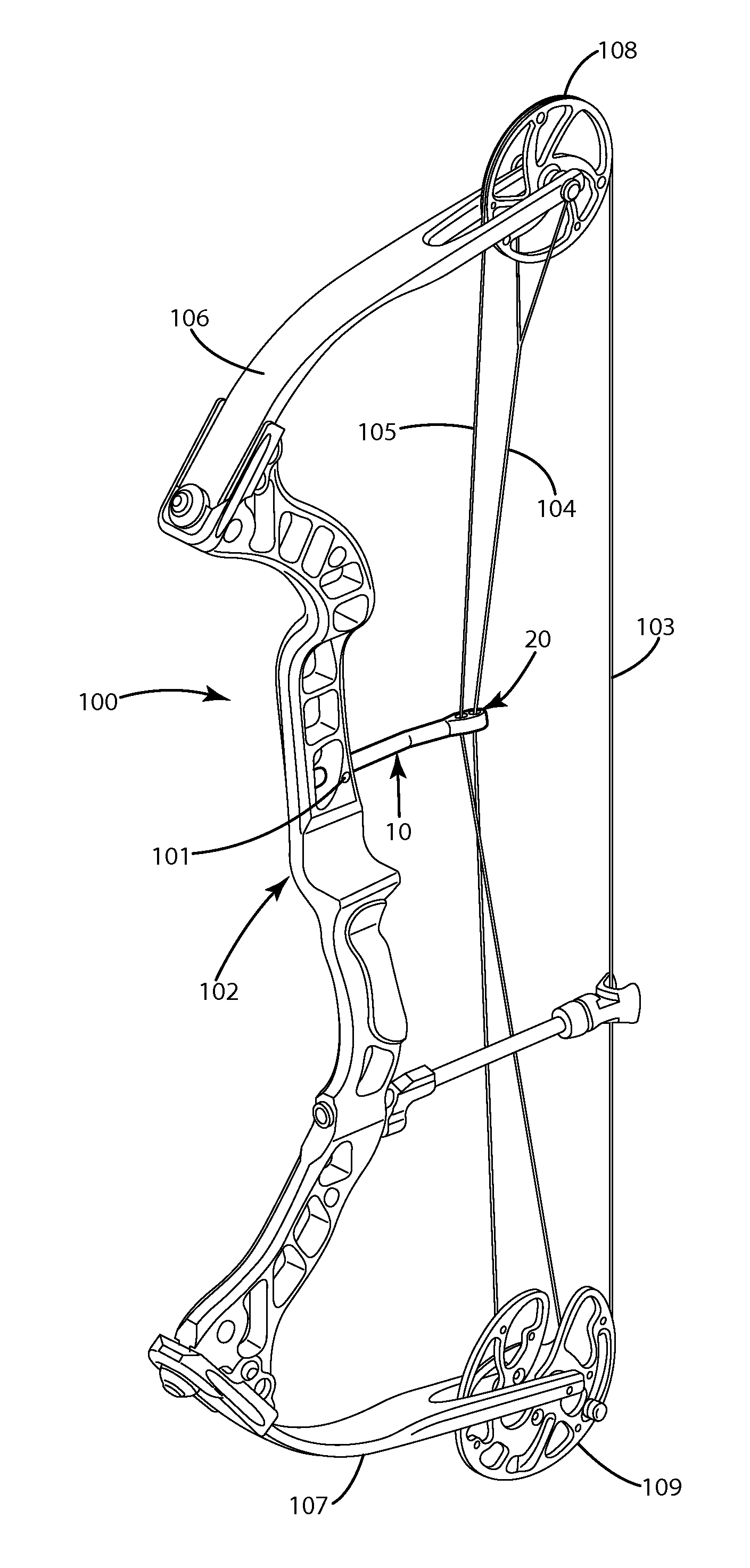 Cable guard and guides for archery bows