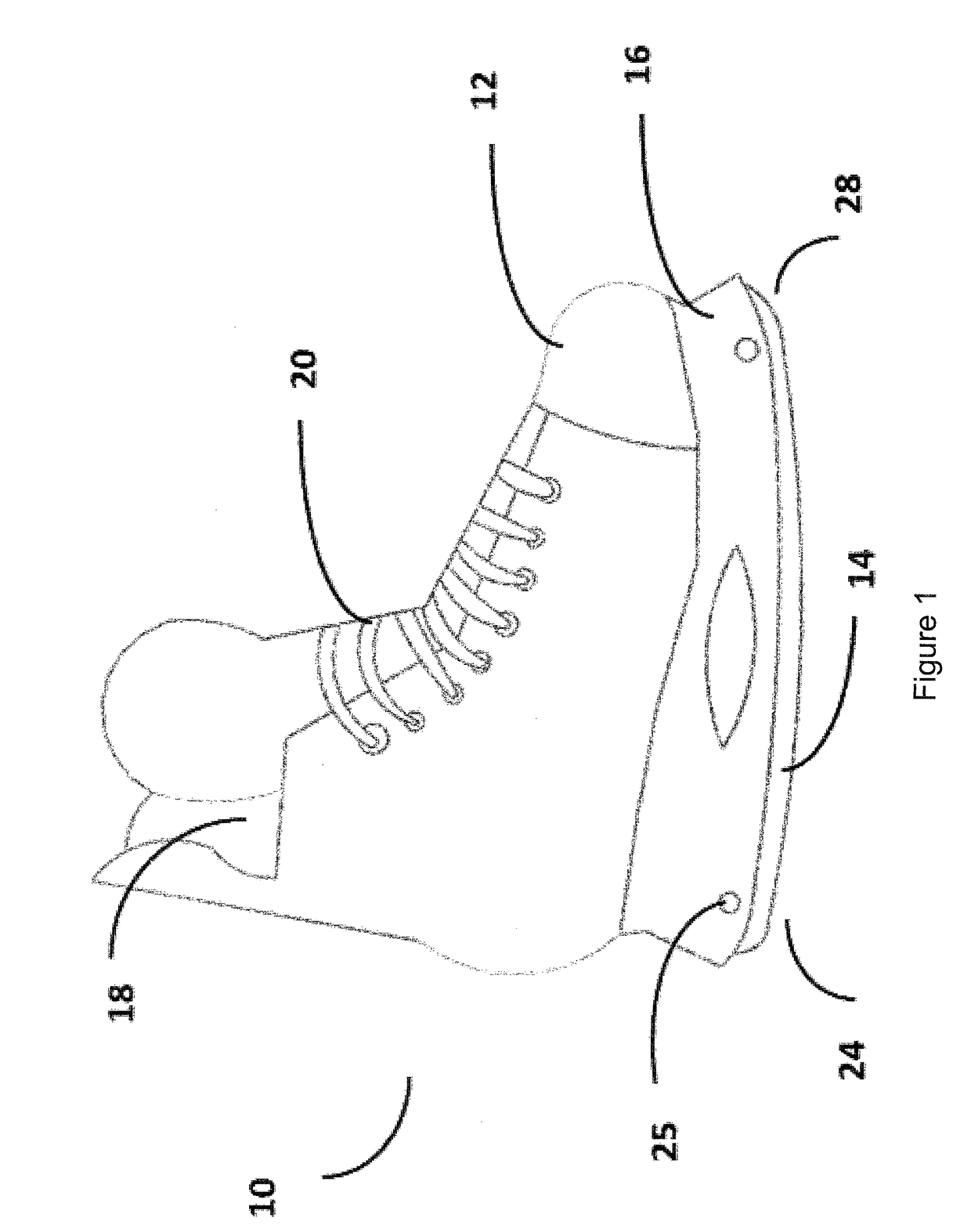 Skate blade system with dynamic movement