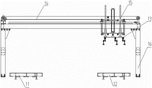 An automatic bending production line for kitchen cabinet sheet metal parts