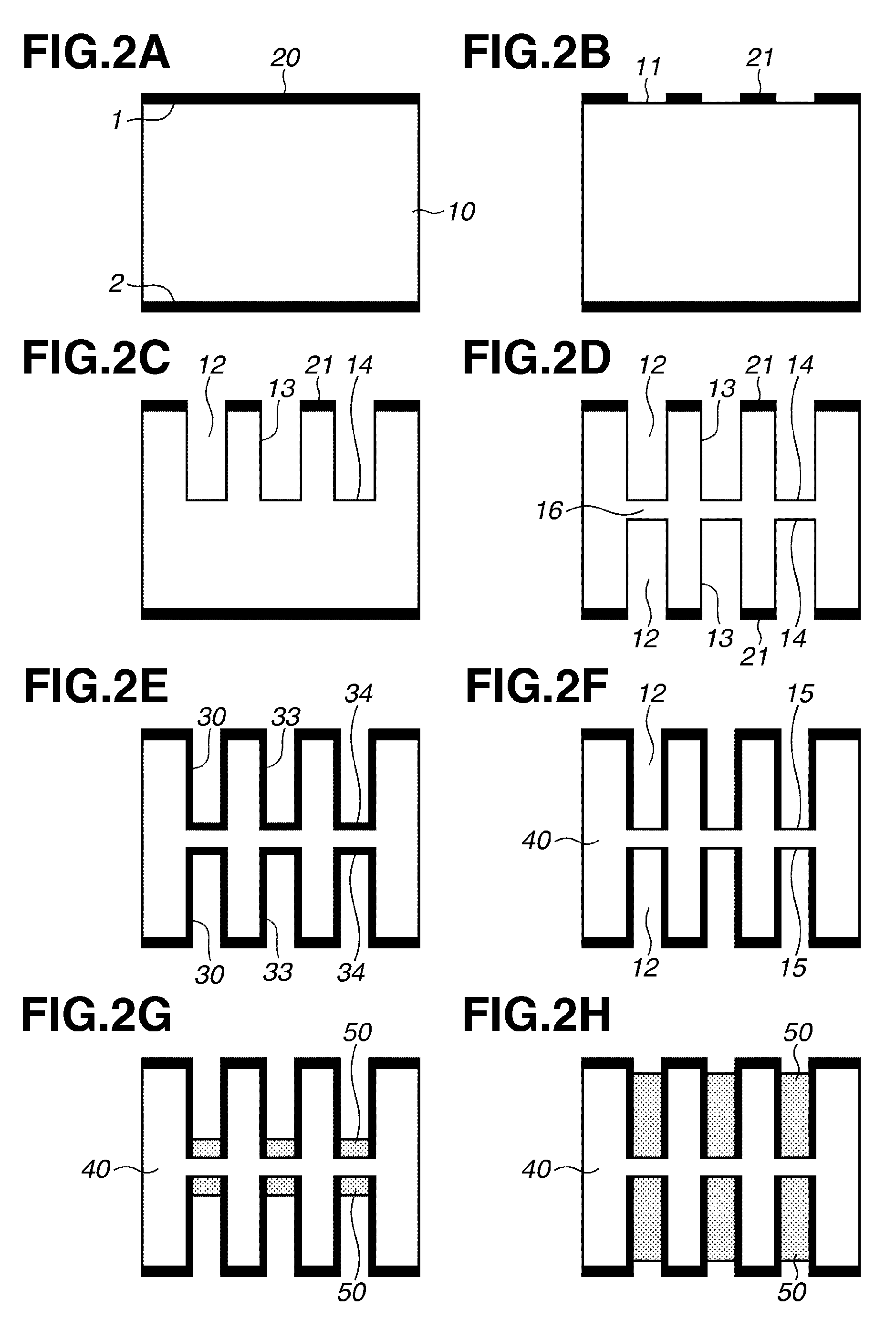 Microstructure manufacturing method