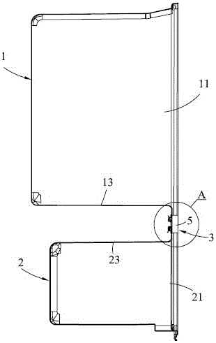 Inner tank components and refrigerator