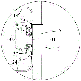 Inner tank components and refrigerator