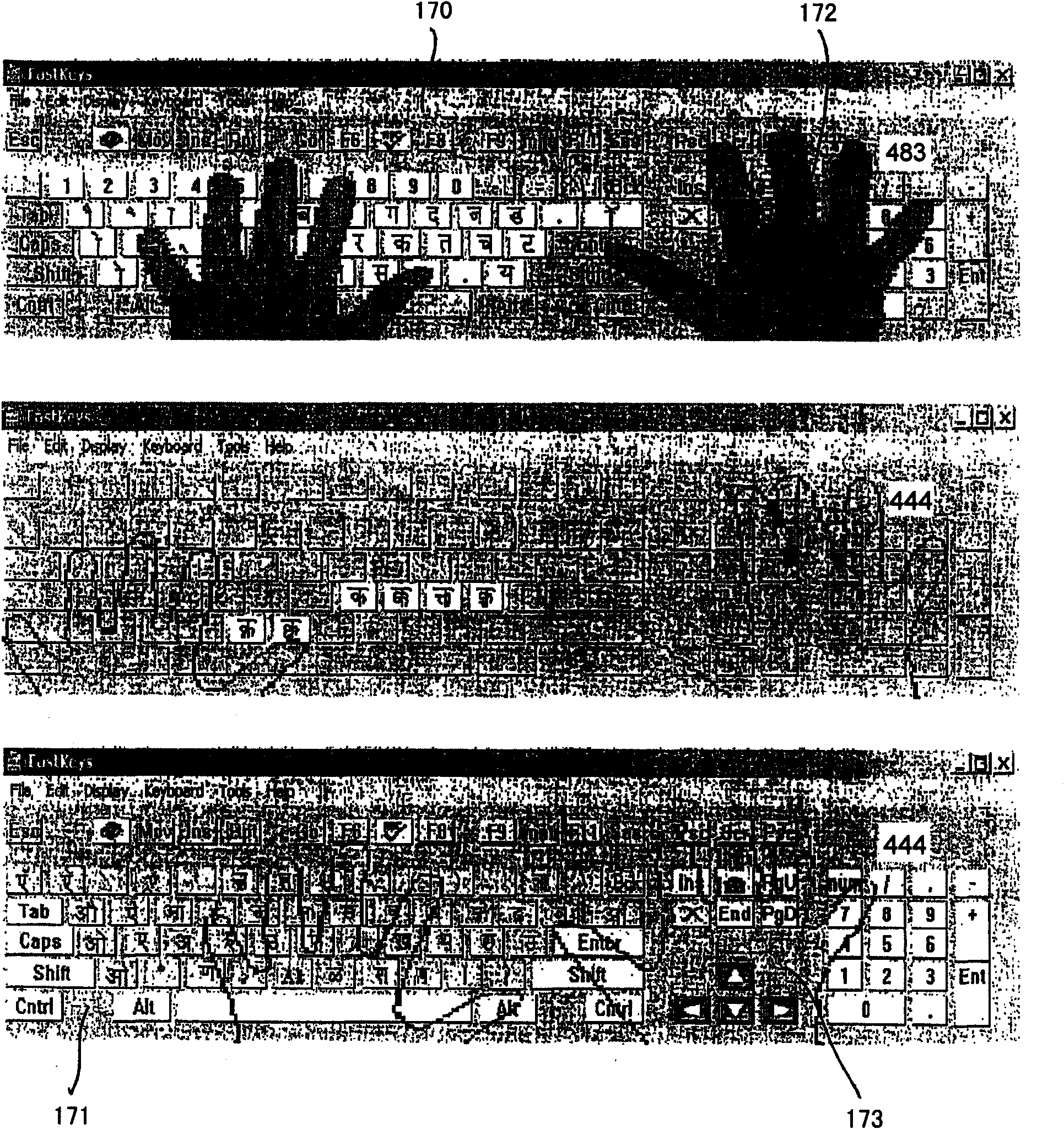 A system and method of inputting data into a computing system