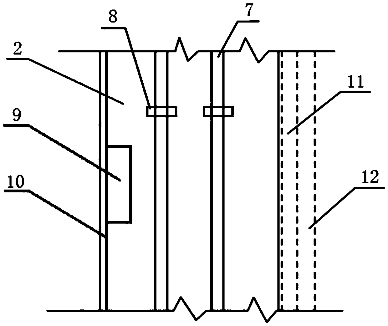 Escape and life service system for middle and high-rise building and convenient life method