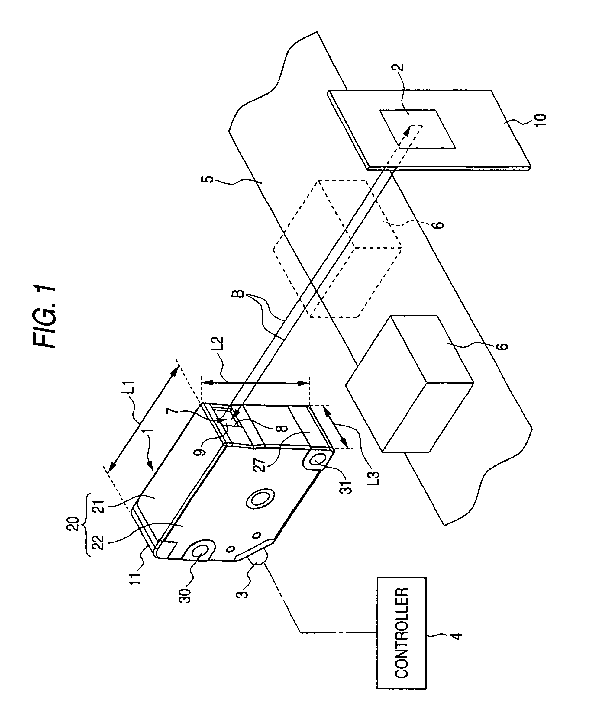 Reflection type photoelectric switch