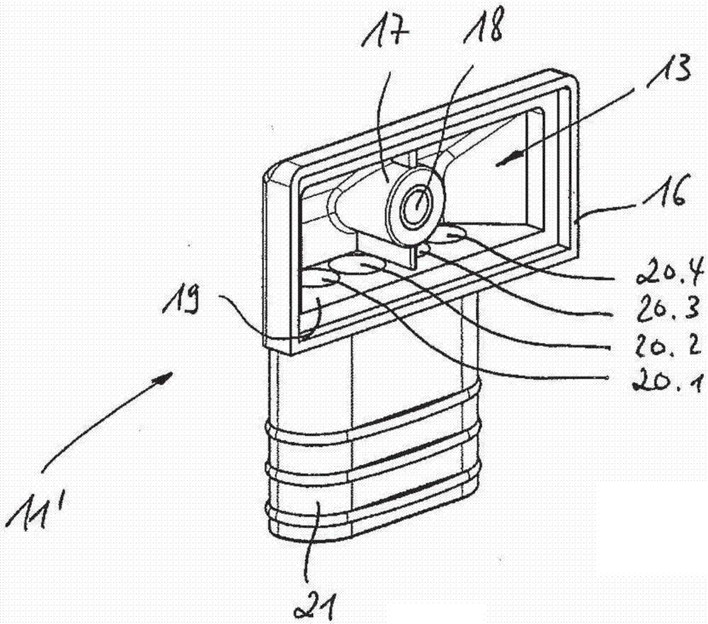 Overflow mechanism for trough basin, in particular rinsing basin