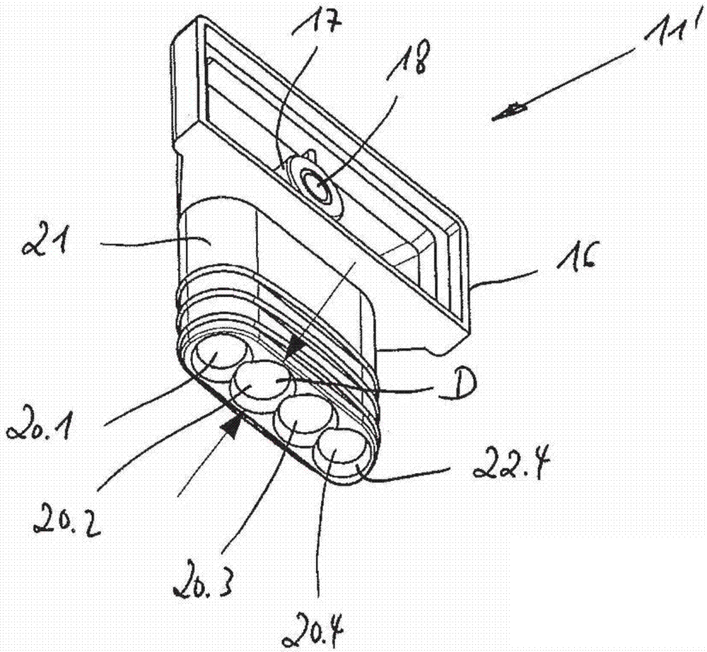 Overflow mechanism for trough basin, in particular rinsing basin