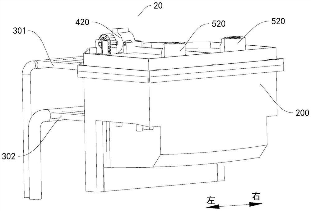 Ice making device of air conditioner and air conditioner with ice making device