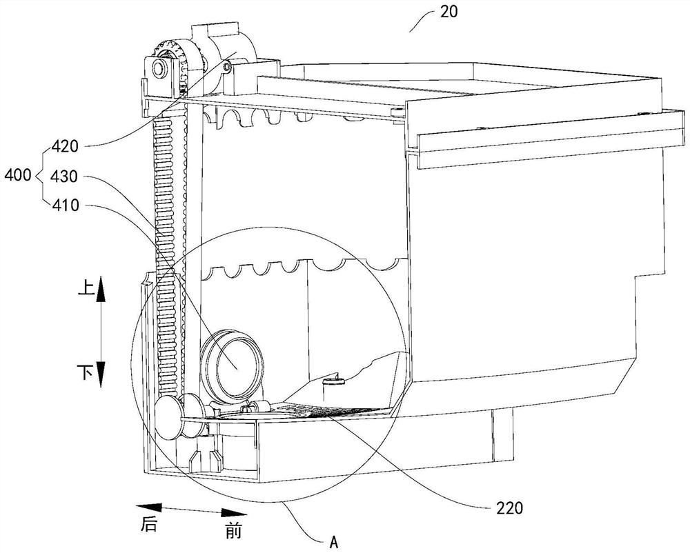 Ice making device of air conditioner and air conditioner with ice making device