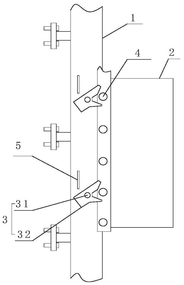 High-safety lifting scaffold