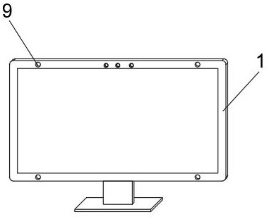 A self-filtering lcd display