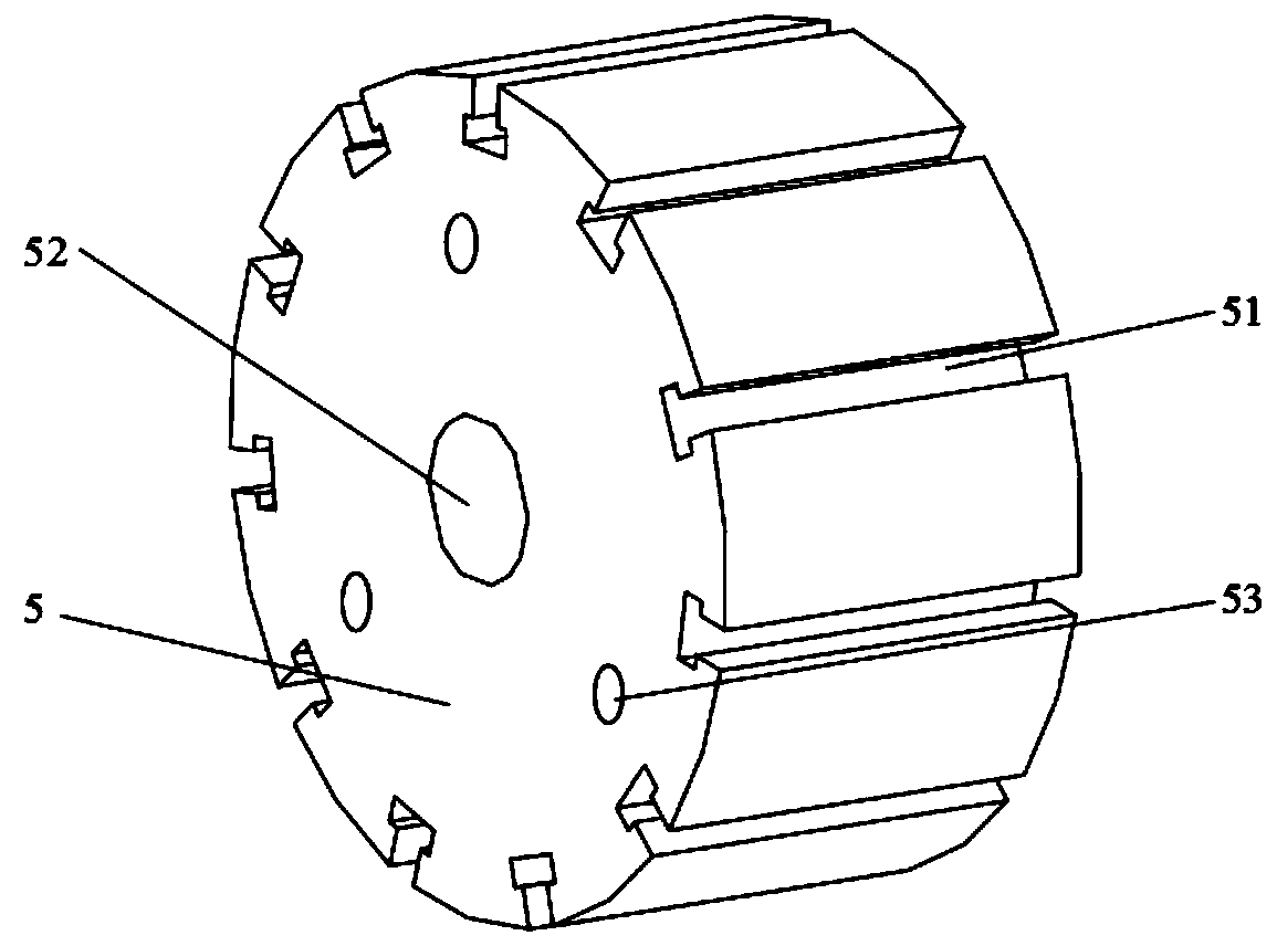 Rice inter-row weeding component suitable for lateral seedling avoiding control