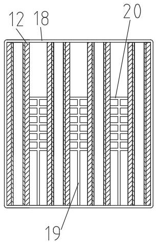 A dense busway connector socket structure with integral elastic limit structure