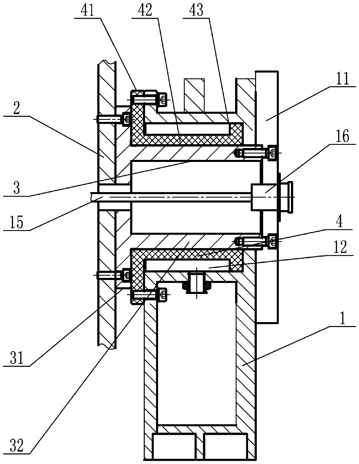 Ultrasonic cutting device for reclaimed rubber