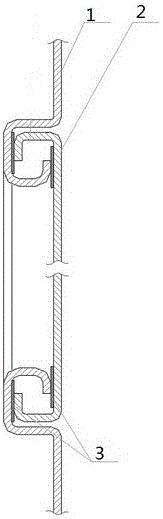 Rainproof airtight door device