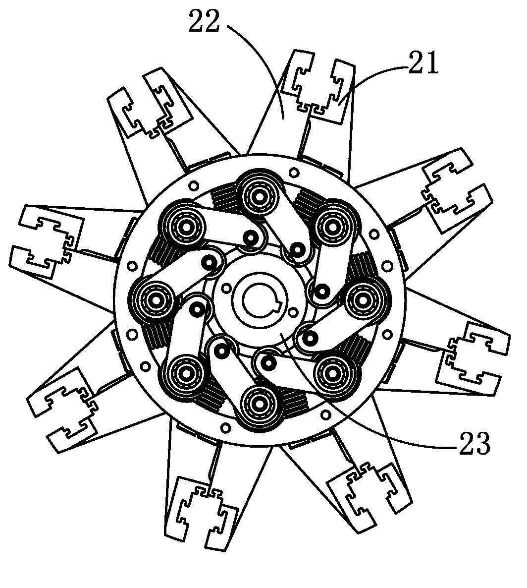 Double-twist packing machine