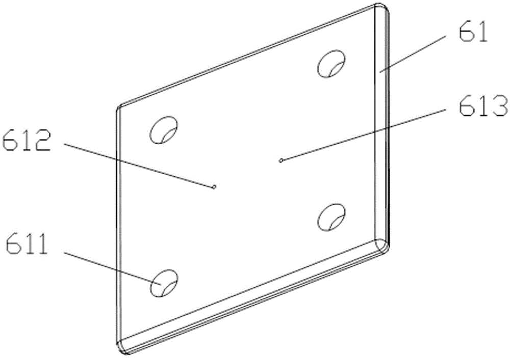 Dynamic visualization observing device for displacement experiment