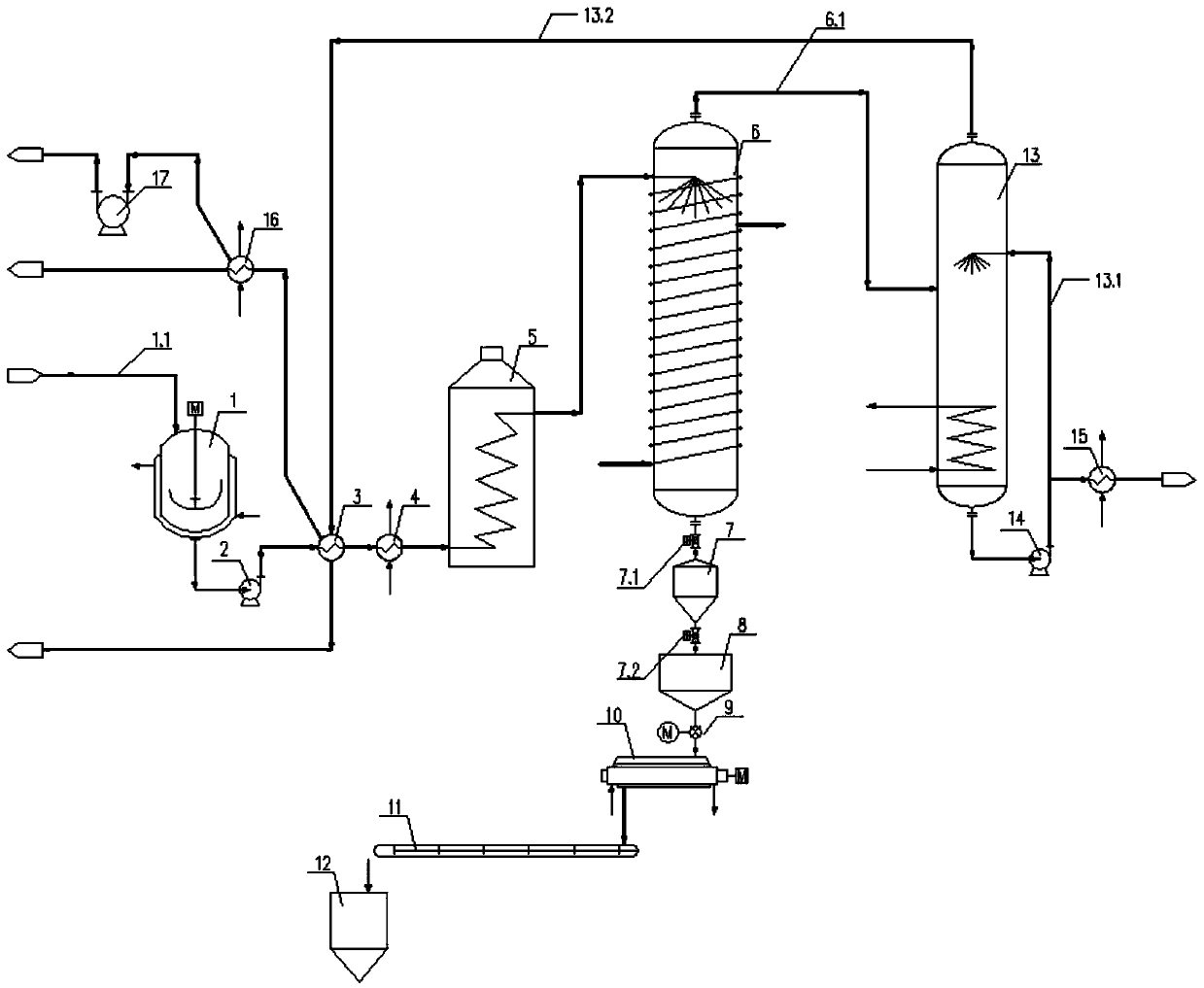 Device for recycling oil or solvent from solid-containing oil through spray flash evaporation drying and recycling method