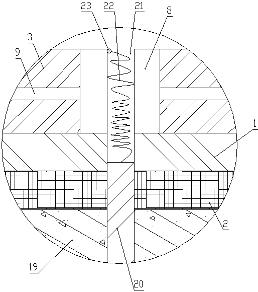 Bottom-fixed ADCP probe sink-float system, mounting method thereof and maintenance debugging method