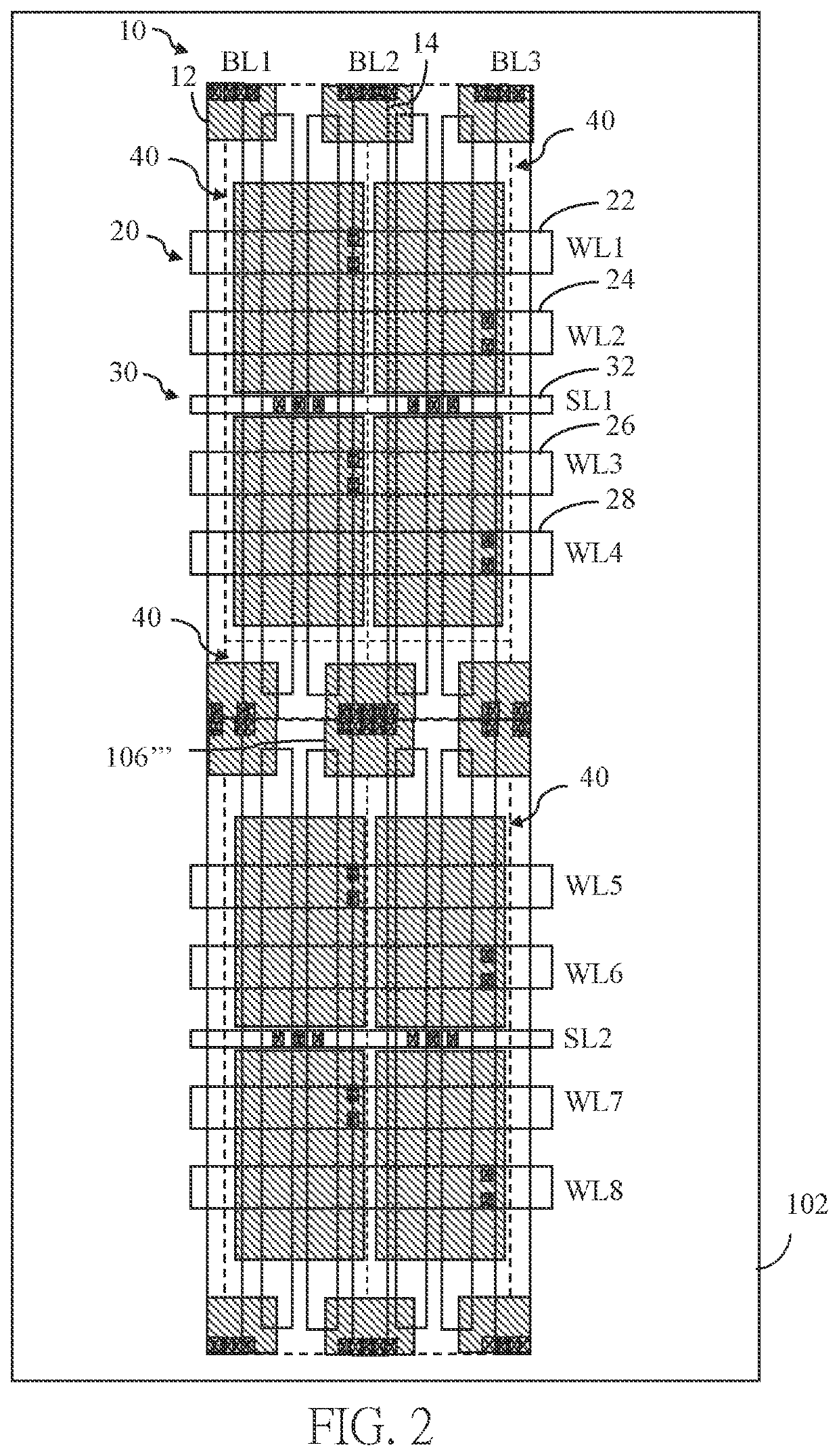 Low-cost and low-voltage Anti-fuse array