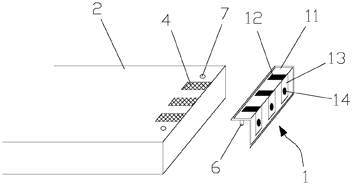 A board-to-board connector and pcb board connection structure for mobile terminals