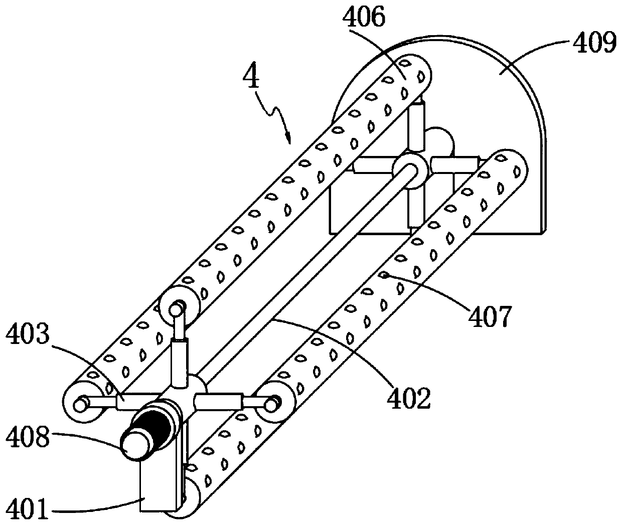 Fabric compounding equipment for textile production