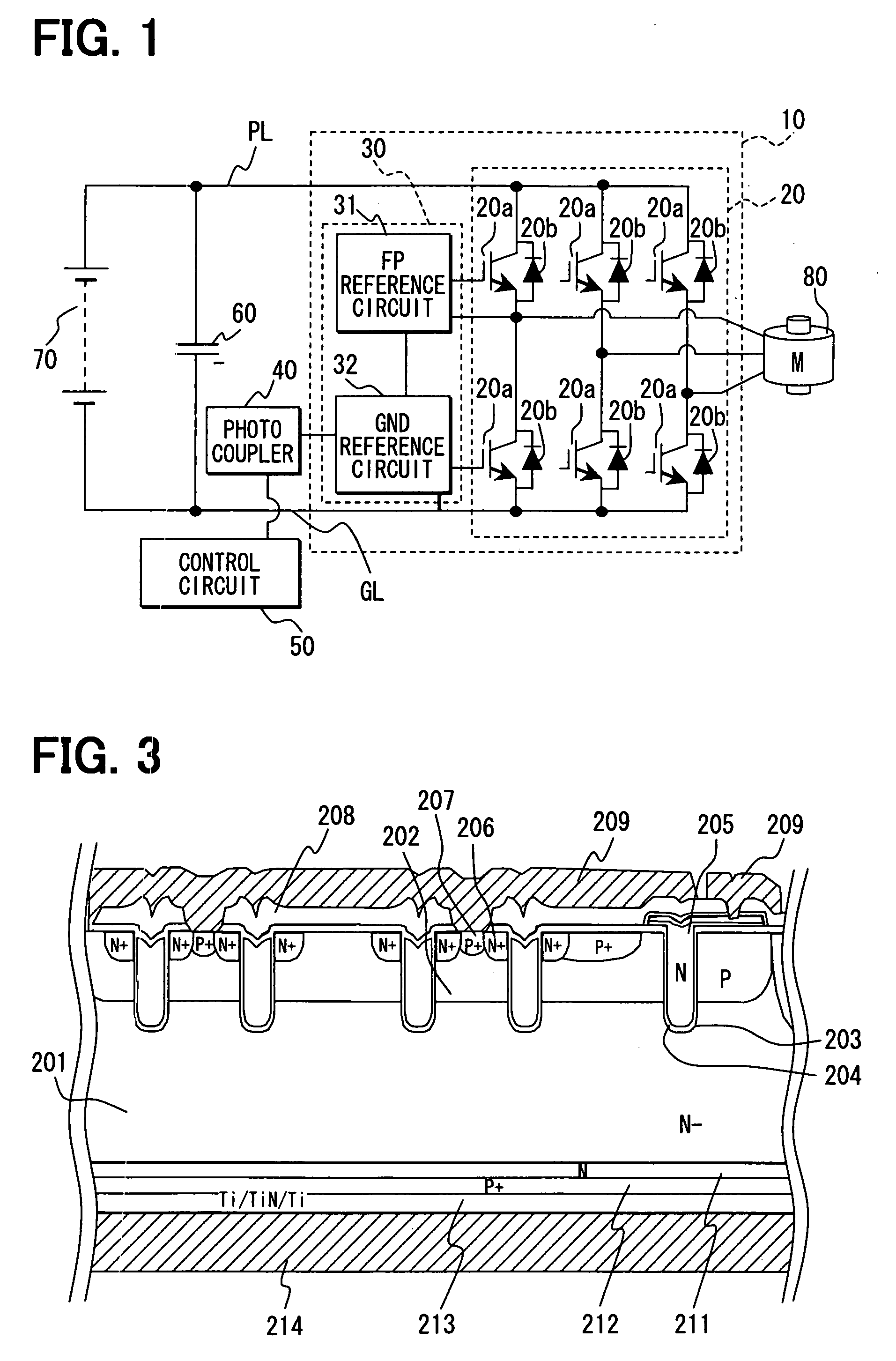 Loading driving device