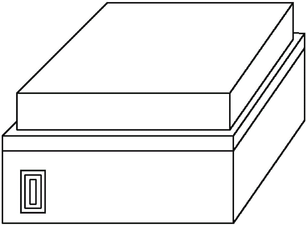 Negative-pressure dry ice drawing tool box