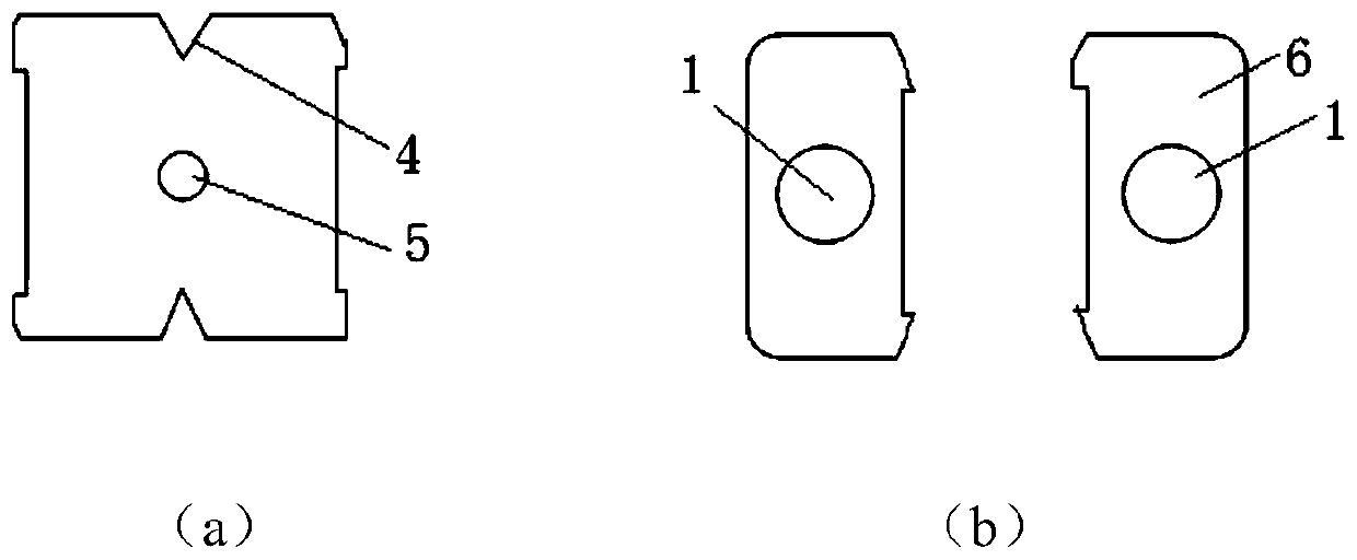 Separable butterfly-shaped leading-in optical cable assembly and optical cable stripping method based on separable butterfly-shaped leading-in optical cable assembly