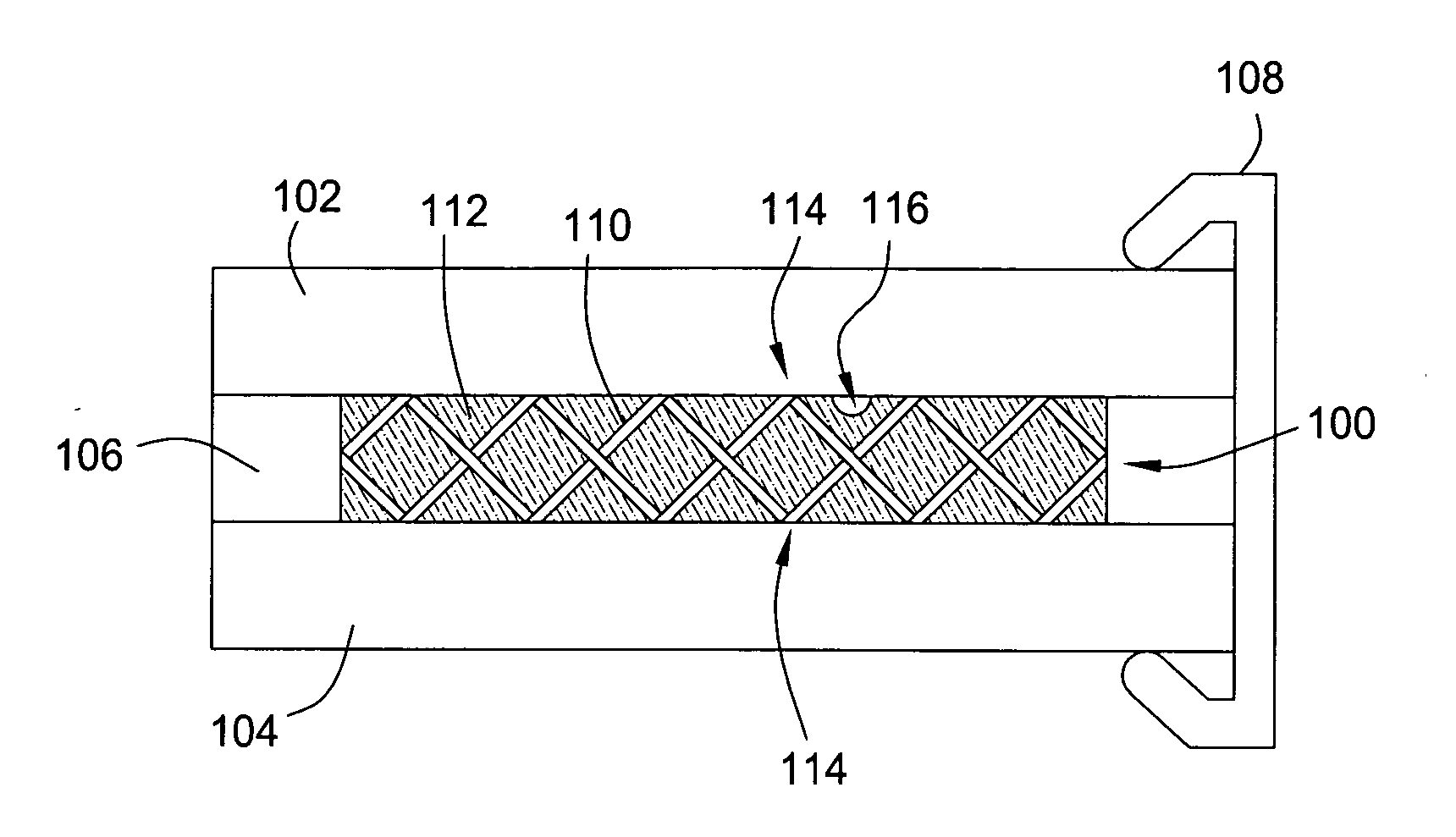 Heterogeneous thermal interface for cooling