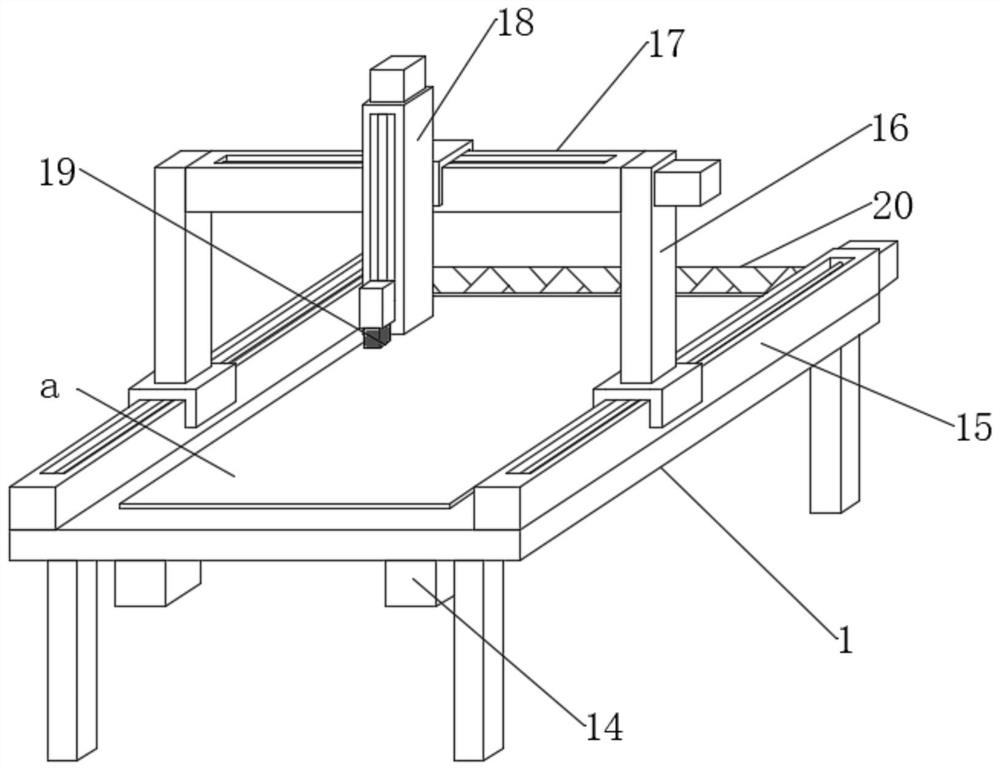 A micro-impact deformation type flat plate rapid derusting equipment