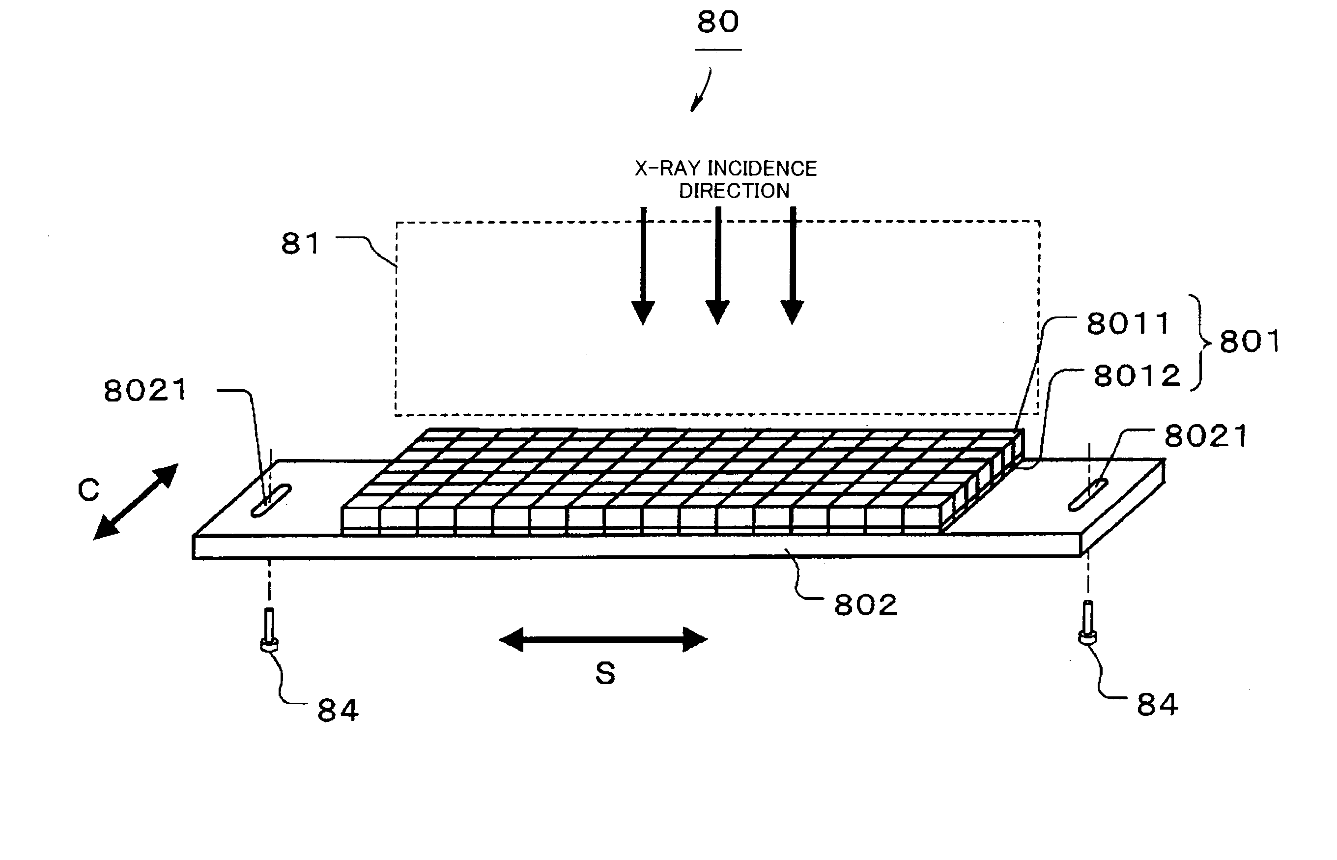 X-ray ct apparatus and x-ray detecting apparatus thereof