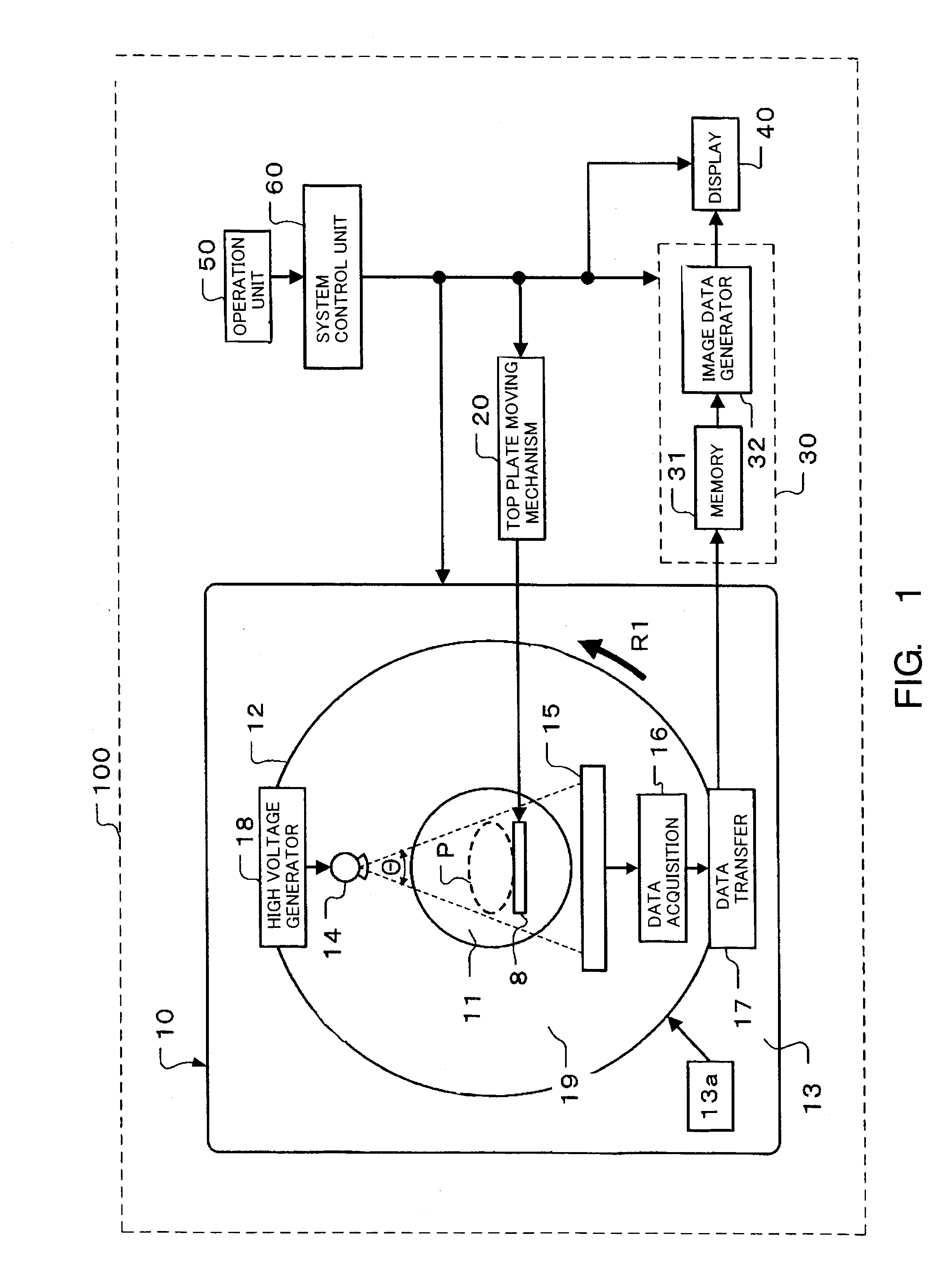 X-ray ct apparatus and x-ray detecting apparatus thereof