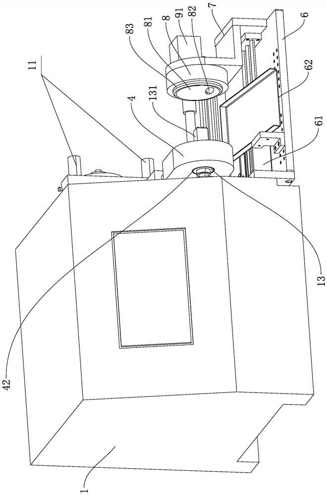 Winding machine for self-adhesive coil