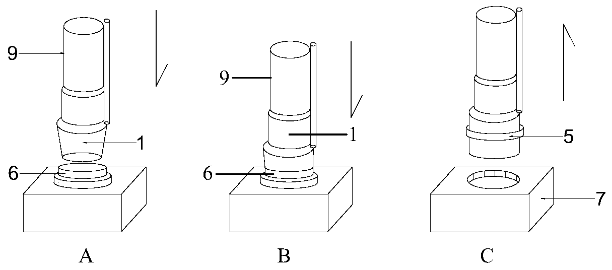 Air bag driving sleeving and binding device