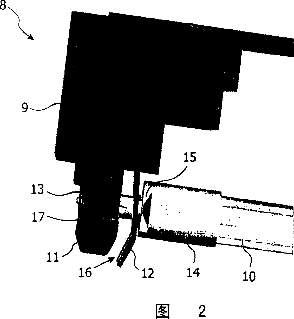 Lamp assembly, discharge lamp and method for constructing such a lamp assembly