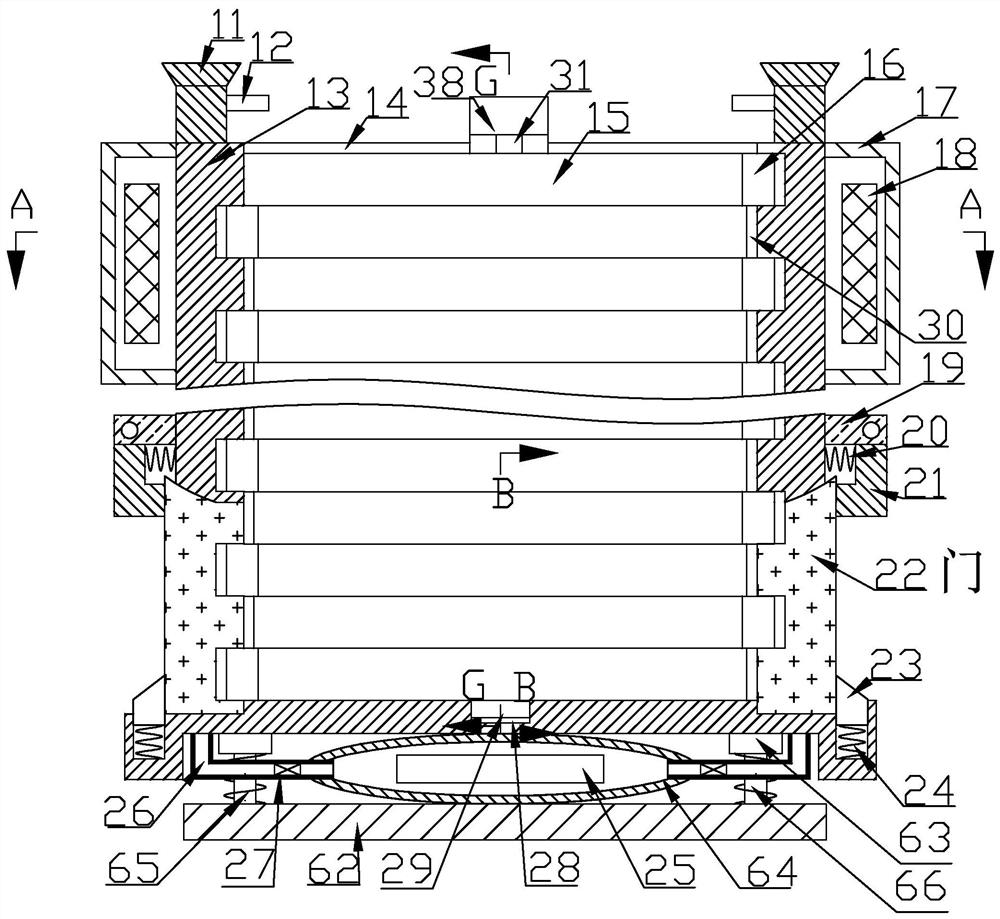 A transport carriage for preventing freezing coal and facilitating coal unloading