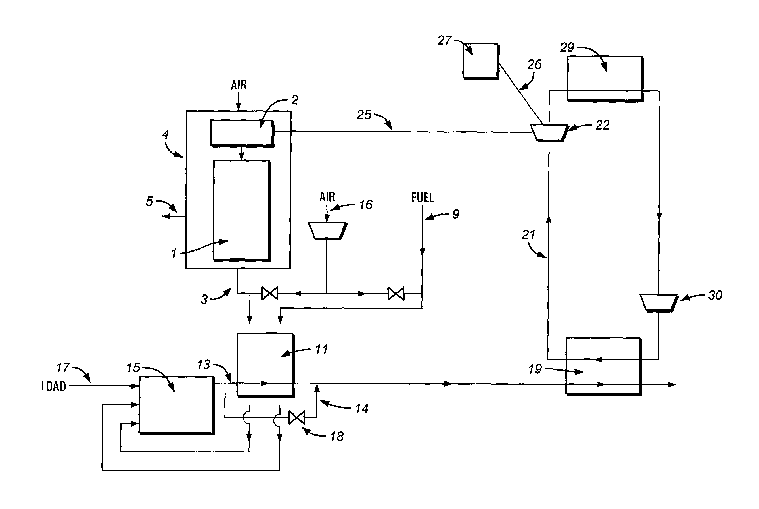 Integrated heat recovery systems and methods for increasing the efficiency of an oxygen-fired furnace